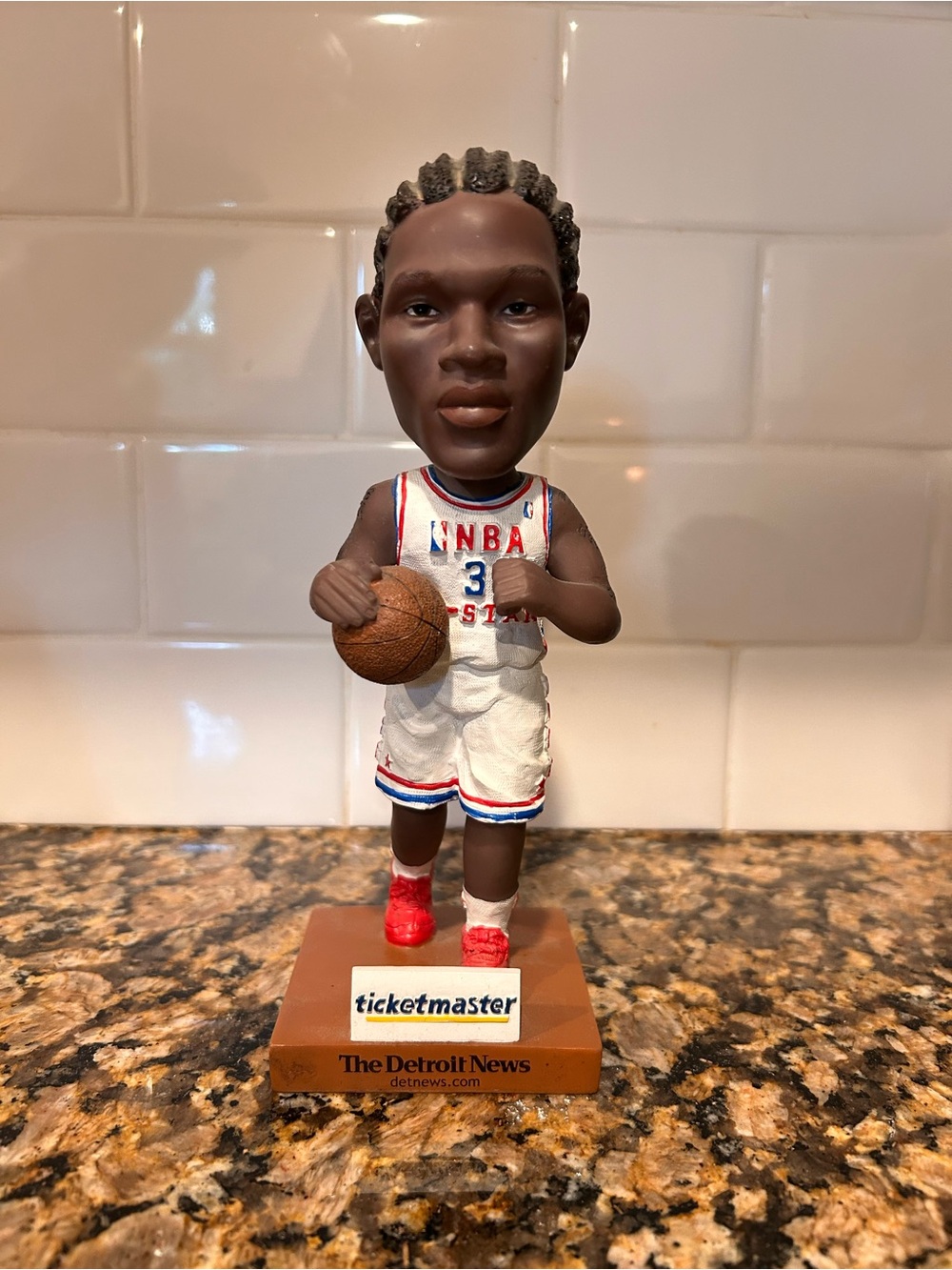 Detroit News - Ben Wallace bobble head